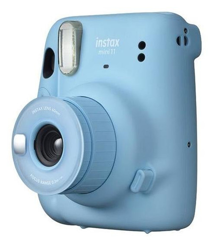 Câmera Instantânea Fujifilm Instax Mini 11 Azul + Filme