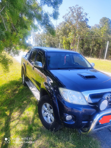 Toyota Hilux 3.0 Tdi Srv Cab Doble 4x4 Cuero