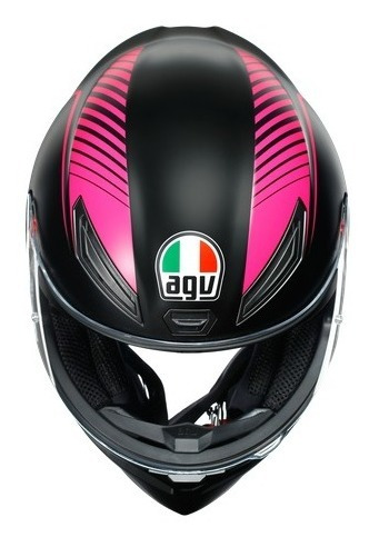 Imagen 3 de 7 de Casco Deportivo Italiano Agv K-1 Warmup ( Aprobados)