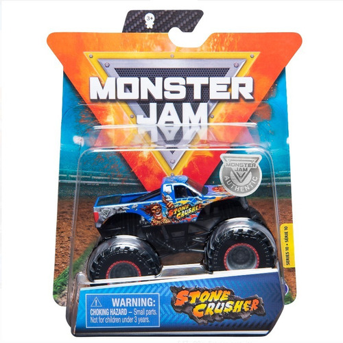 Carro Monster Jam Triturador De Piedras Stone Crusher