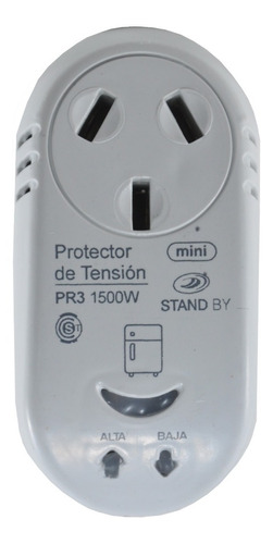 Protector De Tensión Para Heladeras Y Freezer 1500w Mod Pr3