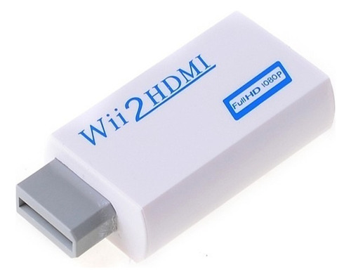 Adaptador Wii A Hdmi Consola Wii Cable Hdmi Alta Definición.