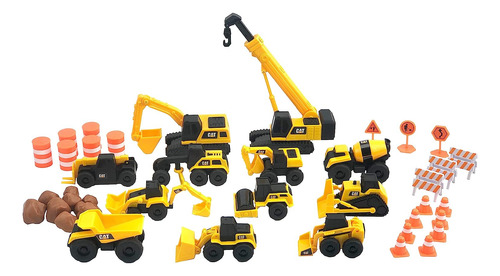 Cattoysofficial, Mega Set De Cat Little Machines Con Excl...