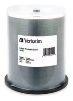 Comprar Disco Cd-r Verbatim Imprimible Blanco 700 Mb 52x Paq C\u002F100
