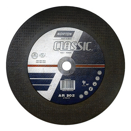 Disco De Corte Classic 10x1/8x1 Norton Ar302