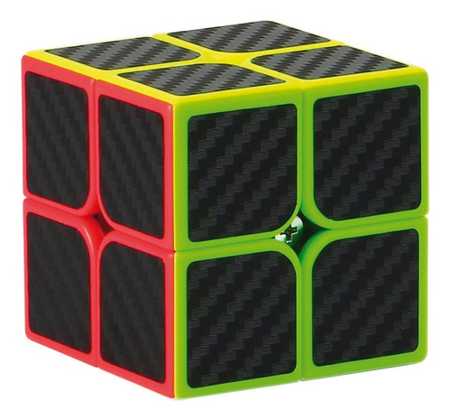 Cubo Mágico Tipo Rubik 2x2 Carbono