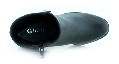 Imagen 5 de 5 de Botin Casual De Piel Para Dama Giusto Cómodo Mod 60232