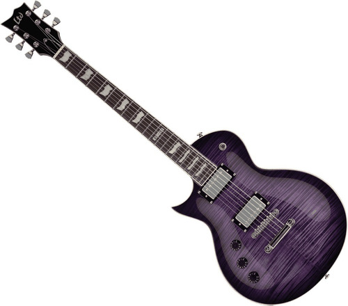 Esp Ltd  Ec256 - Guitarra Eléctrica Zurda Les Paul Purple
