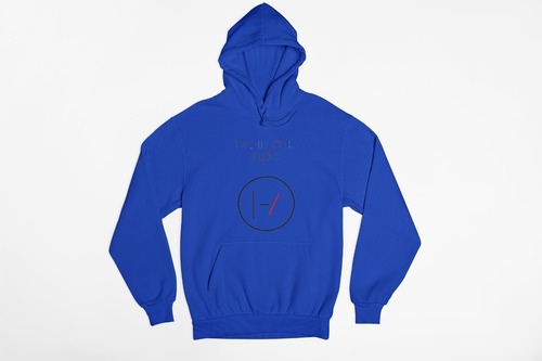 Poleron Unisex Twenty One Pilots Lollapalooza Logo Estampado Algodon
