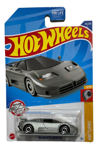 Hot Wheels 94 Bugatti Eb110 Ss 65/250 Hw Turbo 5/10