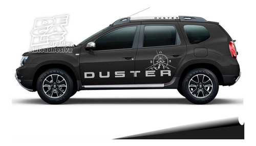 Calcomania Renault Duster Lateral Brujula