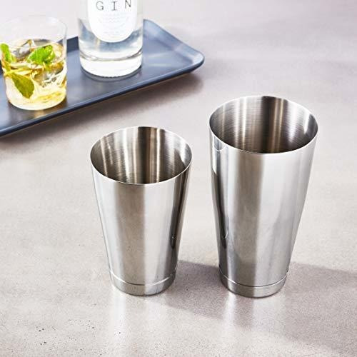 Recipiente M370 Para Coctel Lata Acero Inoxidable