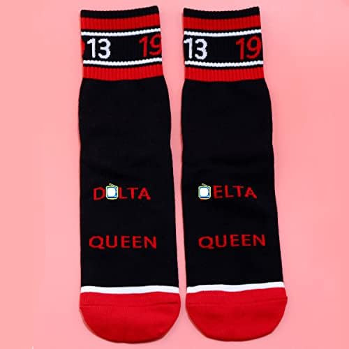 Levlo Sisters Theta Sorority Calcetines Queen 1913 Sorority