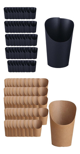 100x Soporte Para Freír Soporte Para Vasos Kraft Vasos