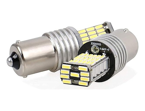 Lampara 1 Polo 1156 12v 45 Leds Blanca Potente Auto .x2 S120