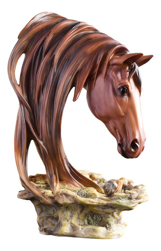 Estatua De Cabeza De Caballo, Escultura Animal Moderna Para