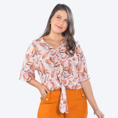 Camisas crepe femininas sales