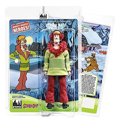 Scooby Doo Retro 8.0 In Figuras De Acción: Shaggy [winter