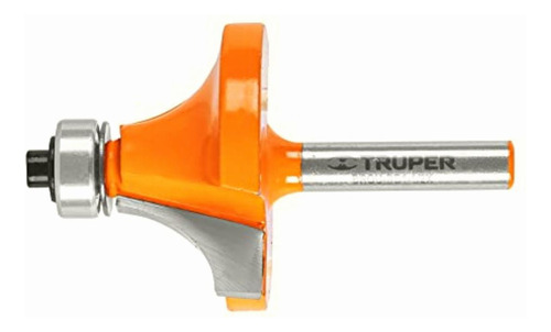 Truper Brou-rd1-1/2x, Broca Para Router, Redondeadora Con