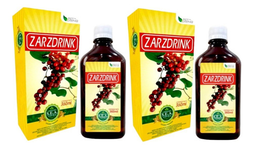 2 Zarzdrink Zarzaparrilla 360ml - mL a $46