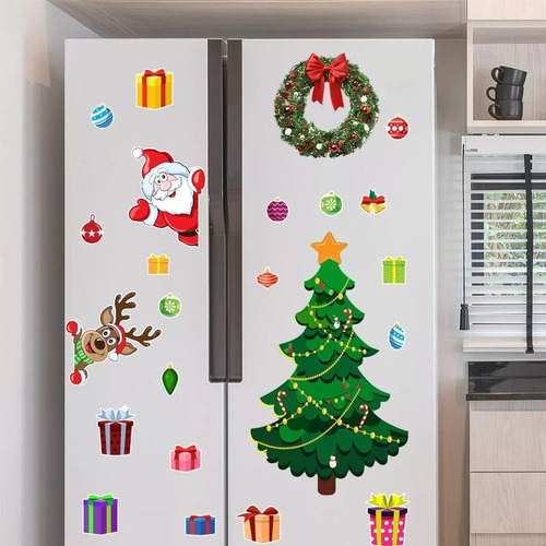 Y1b Manes De Árbol De Navidad Para Refrigerador,pegatinas