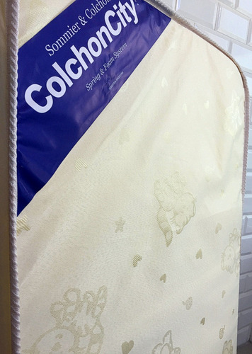 Colchon Bebe Para Cuna Funcional 0.90 X 1.40 X 10 A Medida