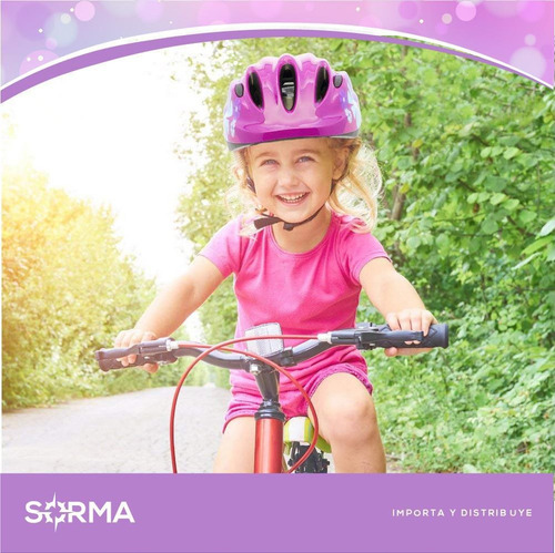 Imagen 3 de 10 de Casco Bicicleta Proteccion Skate Monopatin Niños Niñas