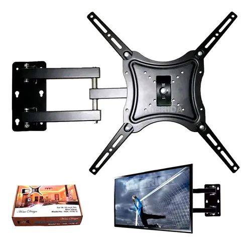 Soporte Movil Para Tv Led Lcd Desde 14 A 55 Articulado
