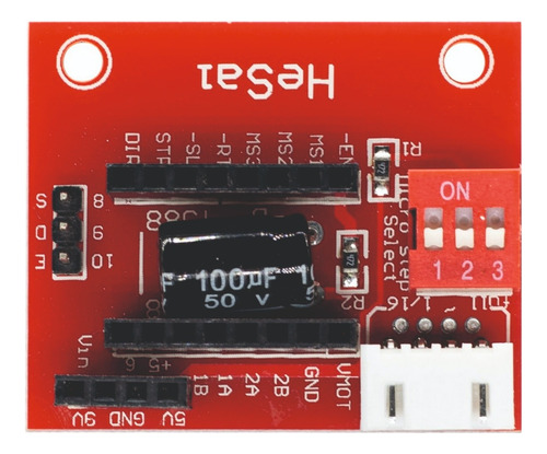 Placa De Acoplamento Individual Driver A4988 / Drv8825 Nf-e