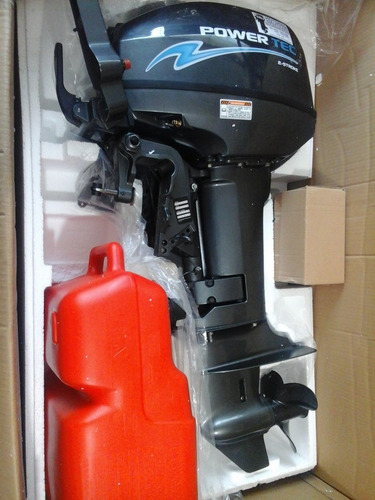 Imagen 7 de 10 de Motor Fuera De Borda Powertec 15 Hp Green Up 0km¡¡ Yamaha