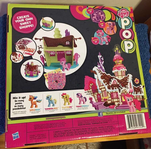 Imagen 3 de 5 de Pasteleria Pinkie Pie Original My Little Pony Pop Importada