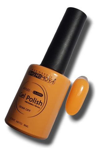 Gel Polish Permanente Cherimoya 8ml 238 Naranjo Neón Fluor