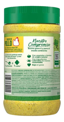 2 Pzs Caldo De Pollo Knorr 450 G