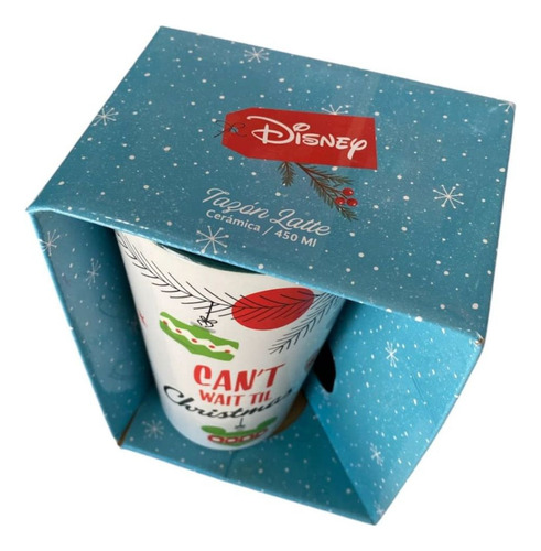 Tazón Latte 450ml Navidad Disney