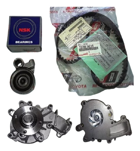 Kit Distribucion Toyota Hilux 2.5 Original + Bomba Año 2012