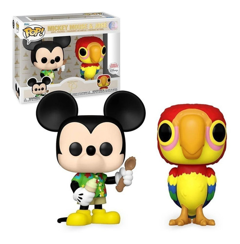 Funko Pop Disney Mickey And Jose 2-pack - Da Disney