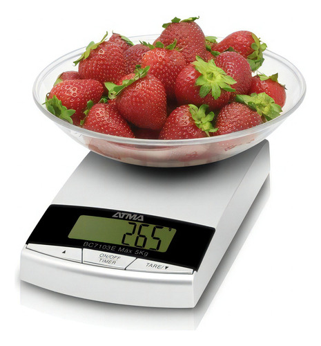 Balança de cozinha digital Atma Bc 7103 com tigela de até 3 kg