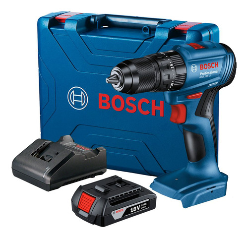 Taladro Percutor 18v Brushless Inc 1 Bat Bosch Gsb 185-li