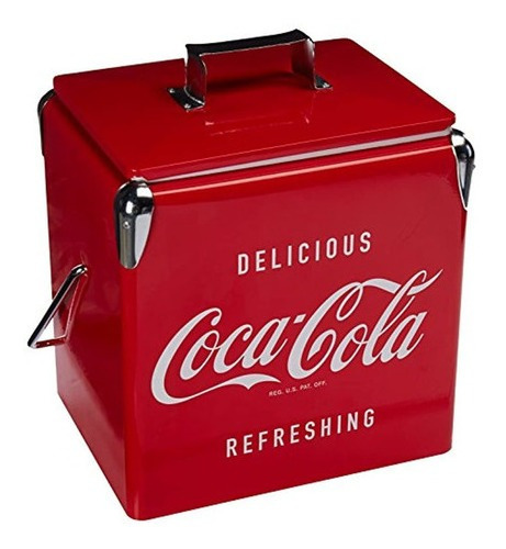 Nevera Portátil Estilo Retro De Coca-cola