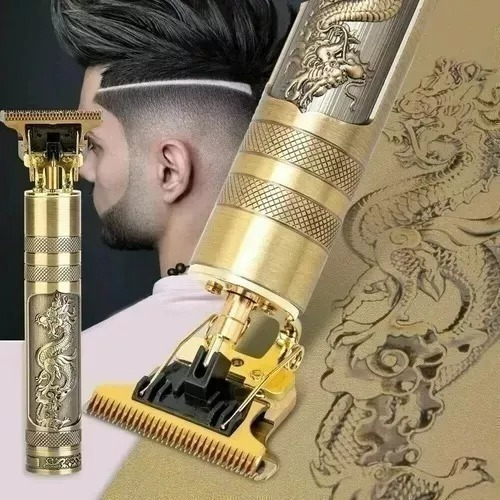 Imagen 3 de 3 de Máquina Corta Pelo Máquina Vintage Barba Patilla Trimmer T9
