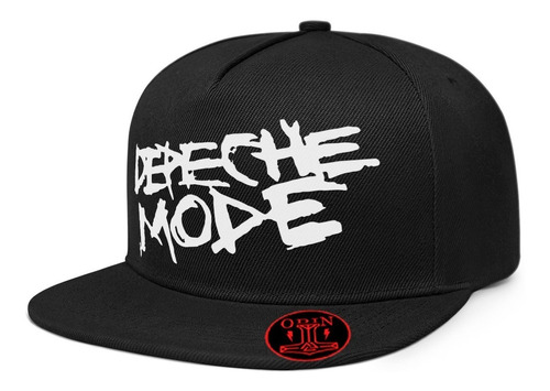 Gorra Snapback Plana Depeche Mode Musica Electronica 003