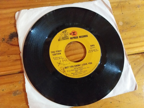 The First Edition But You Know Vinilo Simple 7' Rock Country