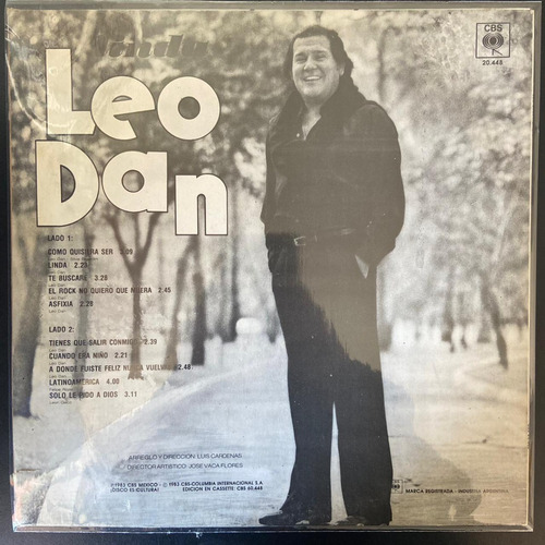 Imagen 2 de 4 de Vinilo Leo Dan - Linda Che Disco