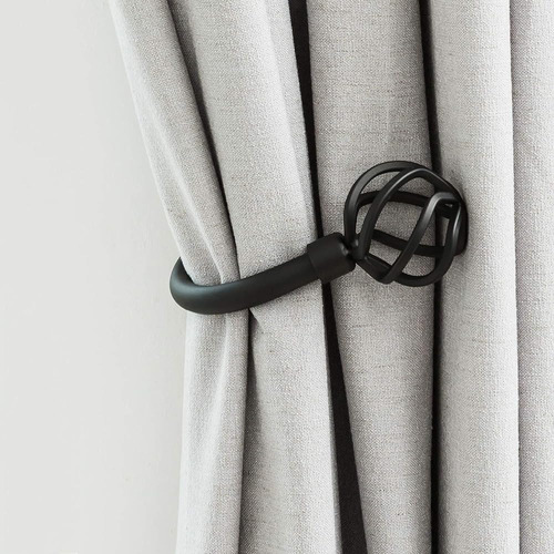 ~? Hikmlk Handmade Metal Curtain Holdbacks 2pcs, Decoración 