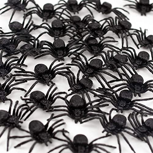 100pcs-fake Spider, Spider Toys Plastic Insect Toys Sim...