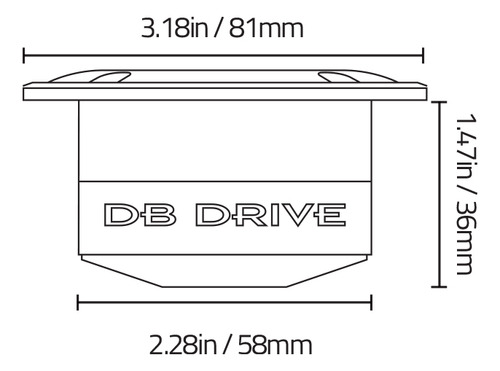 Par De Tweeters Tipo Bala Open Show Db Drive P9tw 3m Elite P