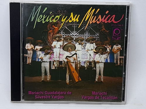 Cd México Y Su Música Mariachi Vargas De Tecalitlan -intr4-