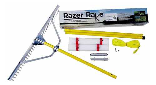 Jenlis Razer Rake Rastrillo Plegable Multiusos De Aluminio P