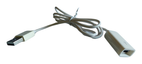 Cable Alargue Usb 2.0 Hembra A Macho 80cm Blanco