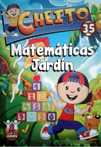 Cartillas Libro Cheito Matemáticas Jardín